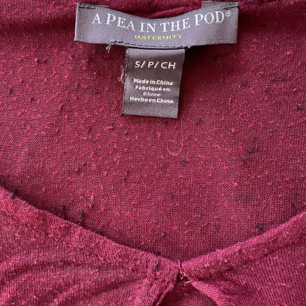A pea in the pod nursing shirt